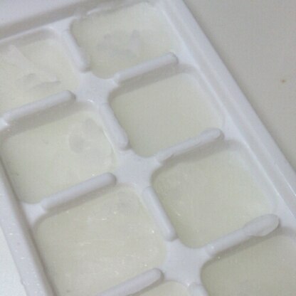 いっぱい冷凍できました～(^-^)/楽チンで便利ですね♪